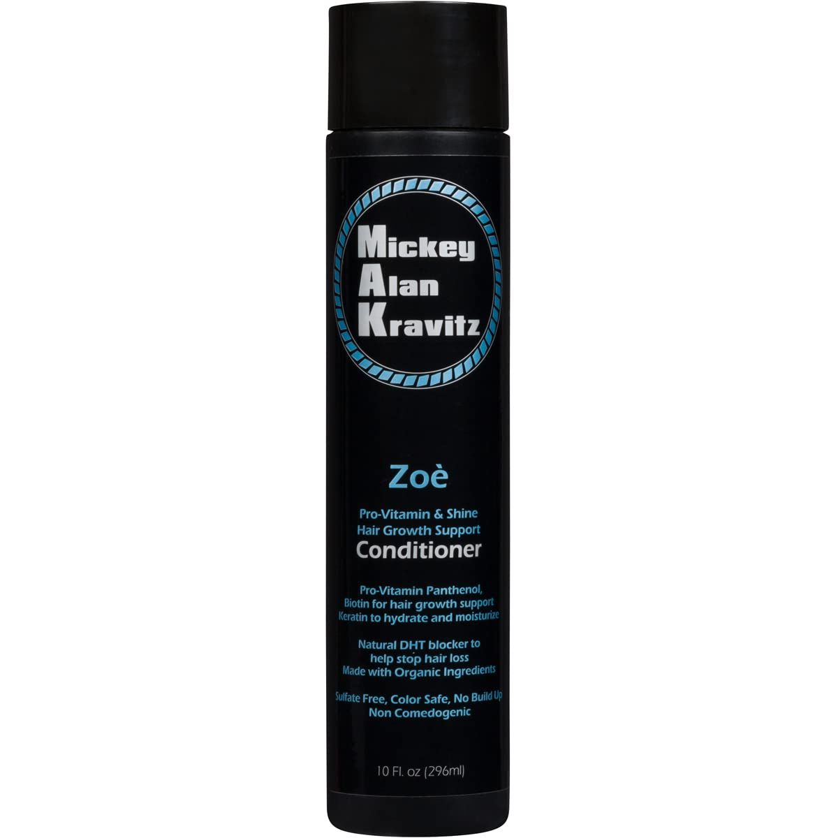 Zoe Hair Growth, Pro-Vitamin Shine Conditioner with Biotin, Keratin and Natural DHT Blocker Baicapil, Non Comedogenic