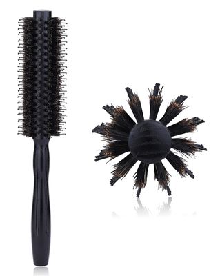 PERFEHAIR Round Hair Brush - 1.8 Inch, Boar Nylon Bristle Volumizing Roller Hairbrush for Women or Men&#39;S Short, Medium, Fine, Thin Hair Blow Drying Or Styling