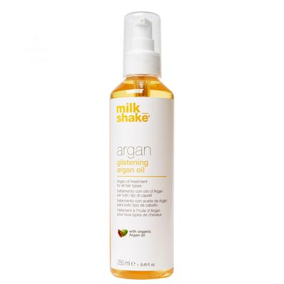 milk_shake Glistening Argan Oil - Argan Hair Oil for Dry Damaged Hair - 8.4 Fl OZ