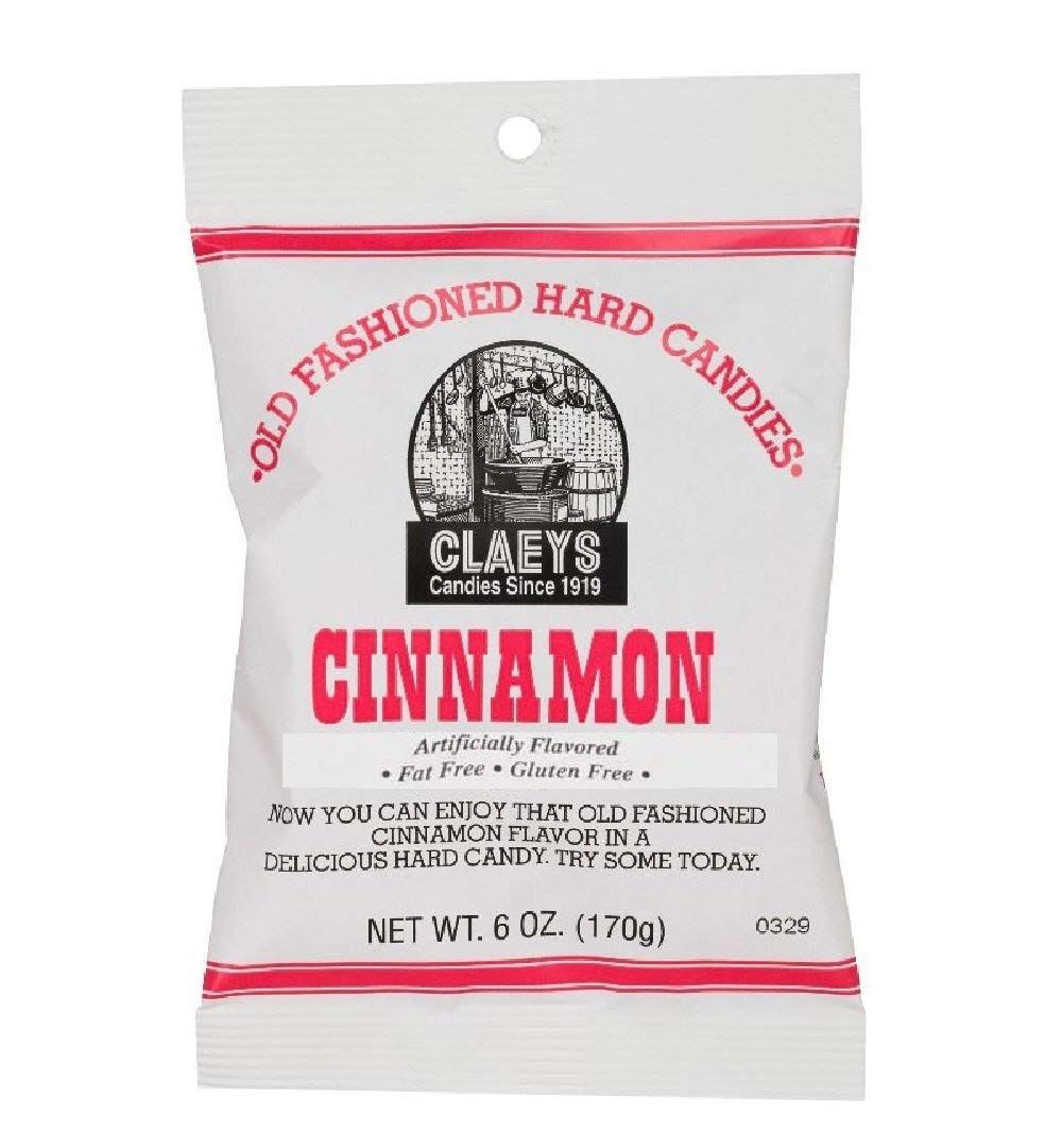 Cinnamon Candy 6oz candy by Claey&#39;s Candy, 2 Pack