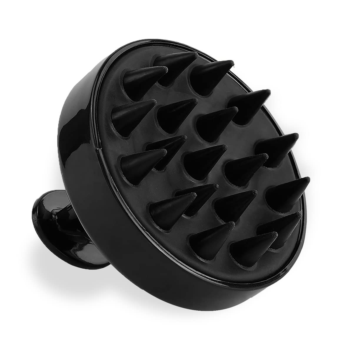 Tricentric Hair Scalp Massager Hair Growth - Soft Scalp Scrubber Hair Massager for Hair Growth Curly Straight Hairs, Use Head Scrubber for Washing Hair Wet Dry - Shampoo Massager Hair Scrubber