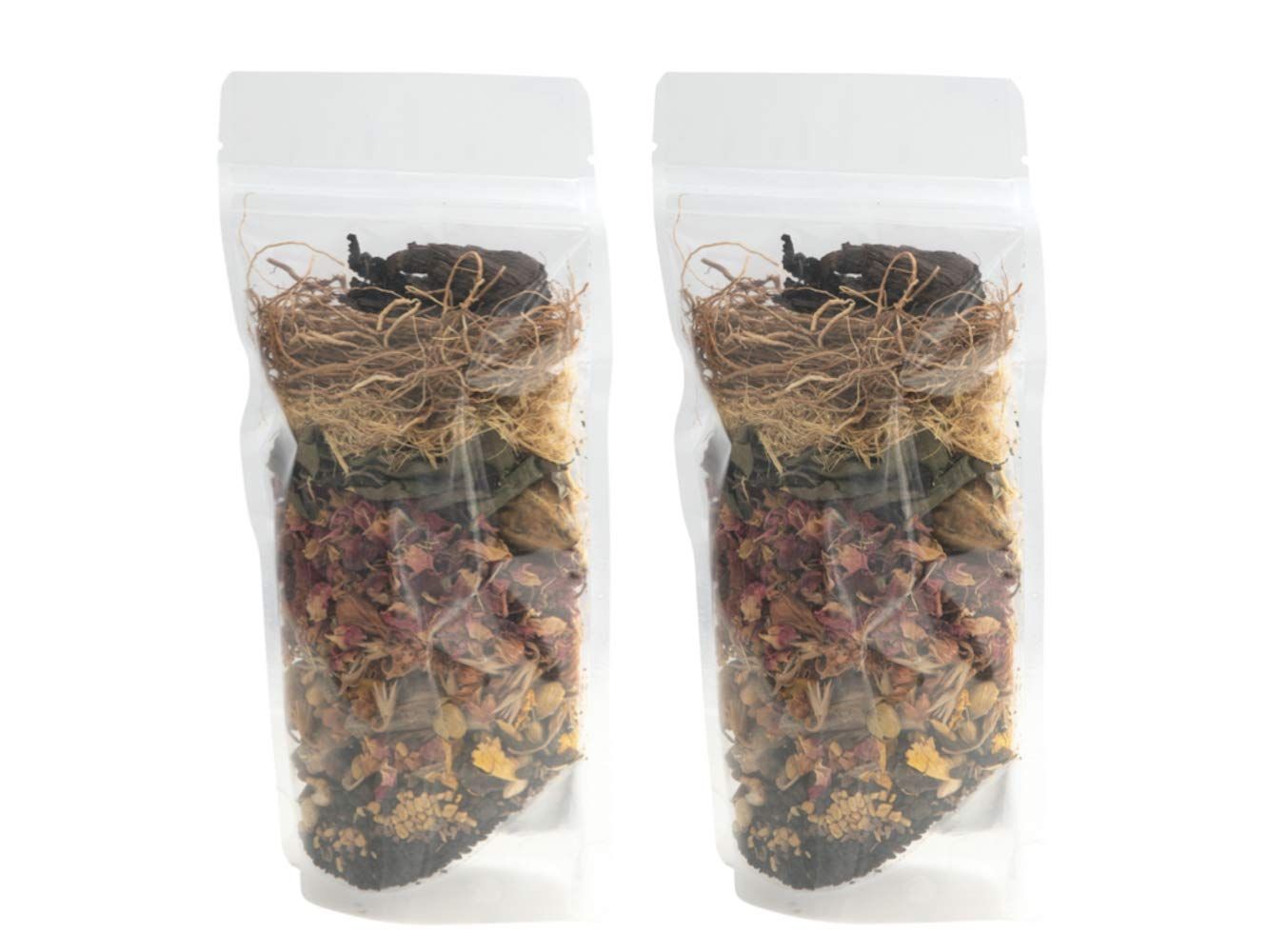 Yogis Gift Ayurvedic Herbal Hair Oil Mix 75 g x 2 packs 18 Essential Herbs For Growth 100 Natural Product Of India