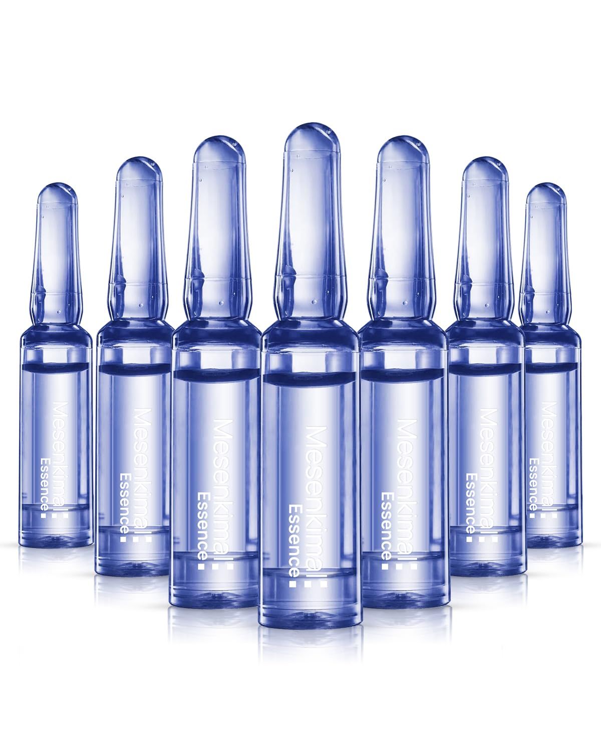 MESENKIMAL Hyaluronic Acid Serum for Face, Anti Aging Skin Care Essence, Hydrating and Repair Packed with Peptides, Ceramides, Exosomes, Amino - Acids, Arginine, Collagen, 7 Ampoule