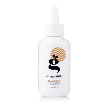 Finishing Oil for Curly, Wavy, and Coily Hair Natural Oil-Based Formula to Seal and Retain Moisture Strengthens, Softens, and Adds Shine BE YOURSELF 4 OZ
