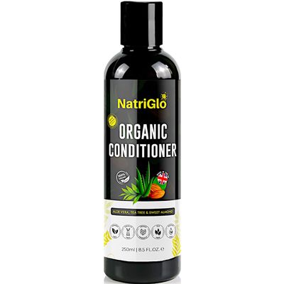 Organic Tea Tree Conditioner for Hair - Hair Conditioner for Dry Damaged Hair, Flaky, Itchy Scalp - Natural Hair Conditioner for Women Men - Paraben, SLS, and Sulphate Free Conditioner