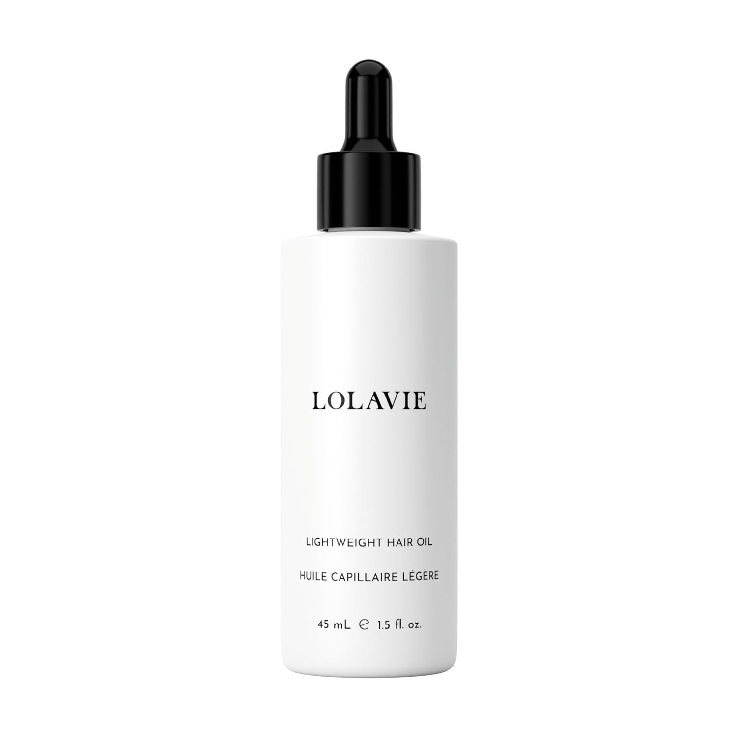 LolaVie Lightweight Hair Oil - 1.5 oz - Delivers Weightless Shine, Reduces Frizz Smooths Split Ends - Color Safe - All Hair Types for Wet Dry Styling