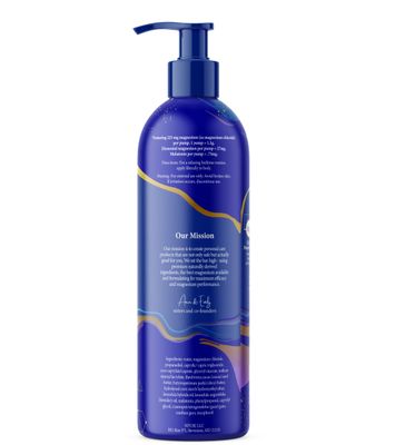 nfuse Magnesium Sleep Lotion with Melatonin and Lavender Essential Oils Deep Relaxation Sleep (8 oz)