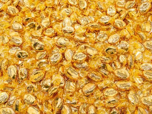 WERTHER&#39;S ORIGINAL Hard Candy 2 lb - Bulk Bag, Classic Cream and Caramel Flavors, Individually Wrapped (166 Pieces)