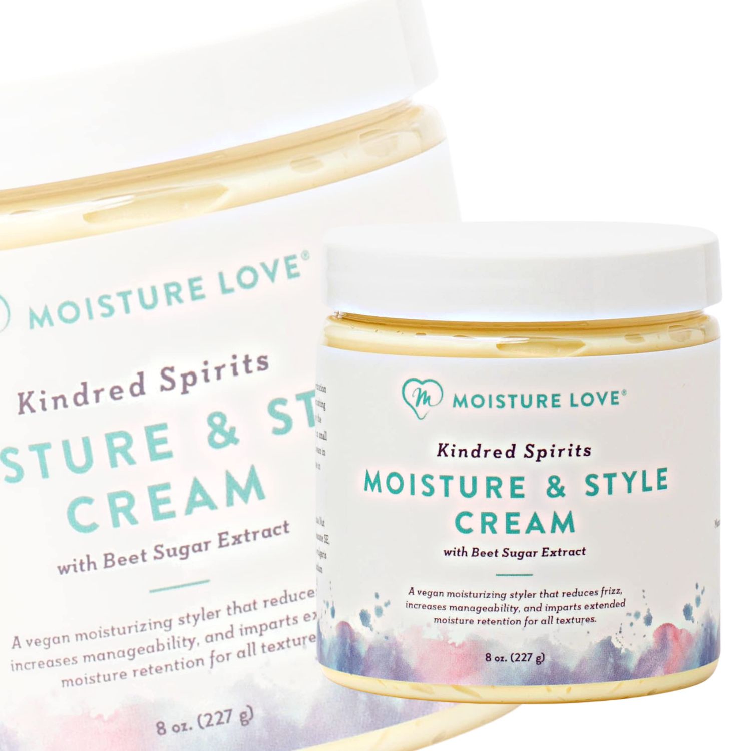 Moisture Style Cream for Curly Hair. Natural Hair Definer and Enhancer Curling Cream Product. Moisturizer, Reduce Frizz Increases Hair Manageability with Shea Butter Travel Size 8oz.