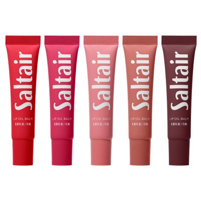 Saltair - Lip Oil Balm Conditioning Lip Oil - 5 Pack - Everday Shades Bundle