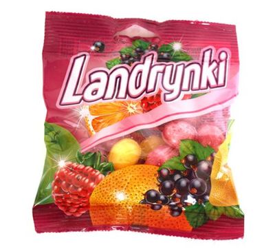 Mieszko Landrynki Hard Fruit Candy (90g3.2oz)