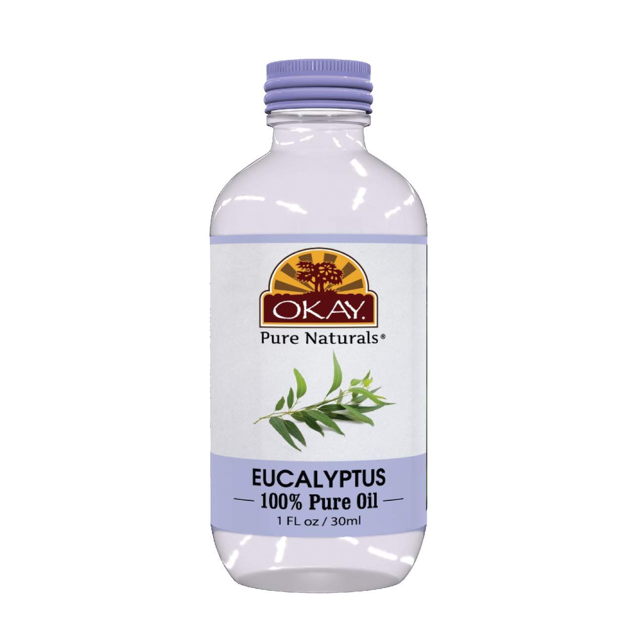 Eucalyptus Oil 100 Pure: Enhances Hair Elasticity Strength, Prevents Breakage Split Ends, Moisturizes Nourishes All Hair Textures Skin Types, Silicone Paraben-Free, Made in USA, 1oz