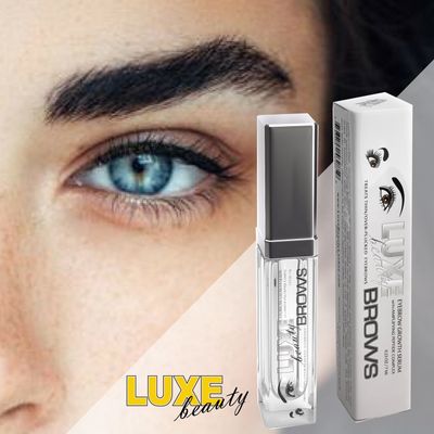 Luxe Beauty Brows Eyebrow Growth Serum For Men and Women Treats Thin Over-Plucked Eyebrows With Amplifying Peptide Complex 0.23 Oz 7 Ml