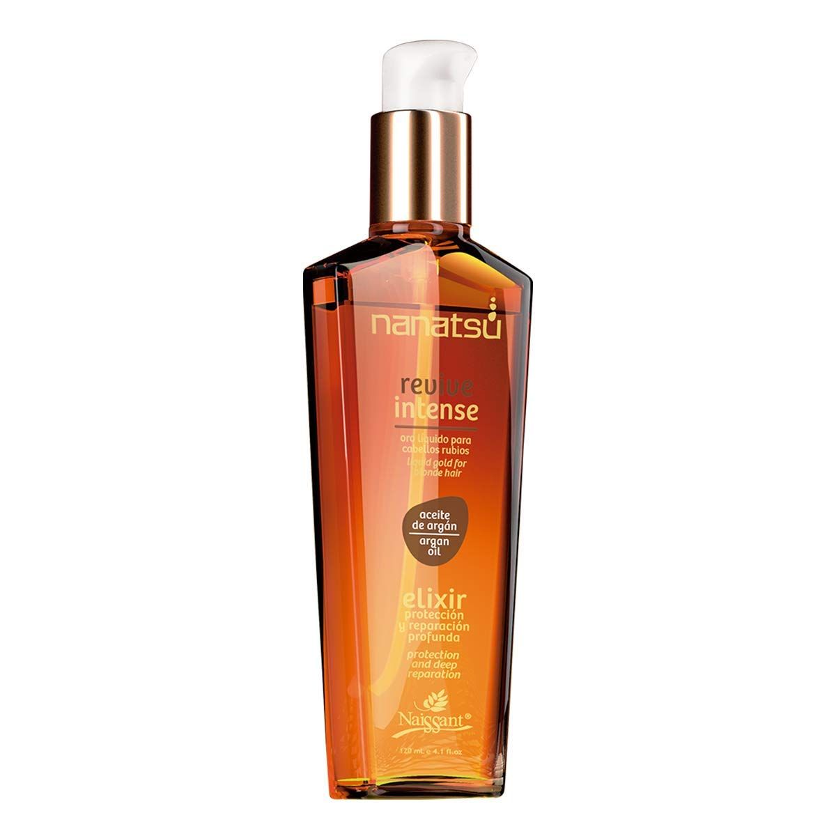 naissant Elixir Argan Oil Hair Treatment Frizz Control, Heat and UV Protection for Color Treated and Natural Hair Nourishes, Repairs, and Softens Increases Shine and Color Vibrancy (4 FlOz)