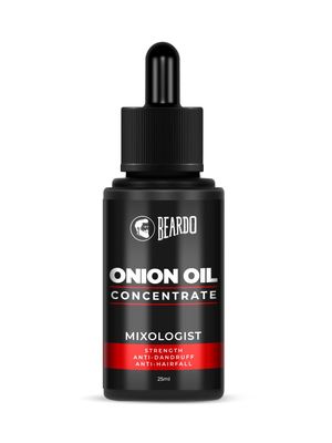 Beardo Onion Oil Concentrate for Hair Growth and Hair Fall Control (25 ml) Made in India