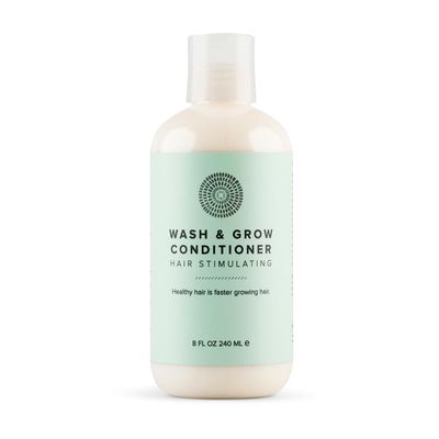 Hairprint Wash Grow Conditioner Plant-Based Therapy for Healthier, Faster Growing Hair Nourishes Strengthens Stimulates Scalp Promotes Hair Health Non-Toxic (8 Fl Oz)