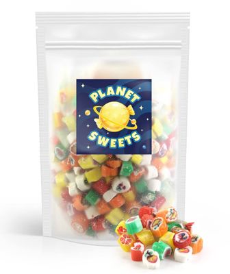Planet Sweets Cut Rock Hard Candy -1.5 Pounds - Old Fashioned Classic Holiday Kosher Gluten-Free