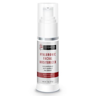 Cosmesis Hyaluronic Facial Moisturizer: Hydrating Anti-Aging Skincare for All Skin Types - 1oz (30ml)