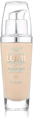 L&#39;Oreal Paris True Match Lumi Healthy Luminous Makeup, N1-2 Soft Ivory Classic Ivory , 1 fl; oz.