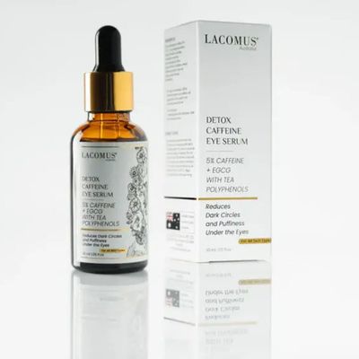 Advance Caffeine 5 EGCG Serum - Powerful Eye Contour Serum to Reduce Puffiness, Dark Circles - Hydrating and Smoothing Formula - LACOMUS Australia
