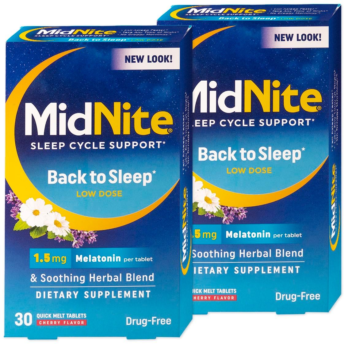 MidNite Sleep Aid Vertical Twin Pack
