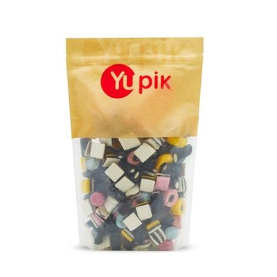 Yupik Assorted Licorice Candy Mix, 2.2 lb (35.2 oz), Natural Flavors Colors, Classic Allsorts Licorice, Fun Treat, Sweet Candy, Delicious Snack, Ideal for Gifting Holidays