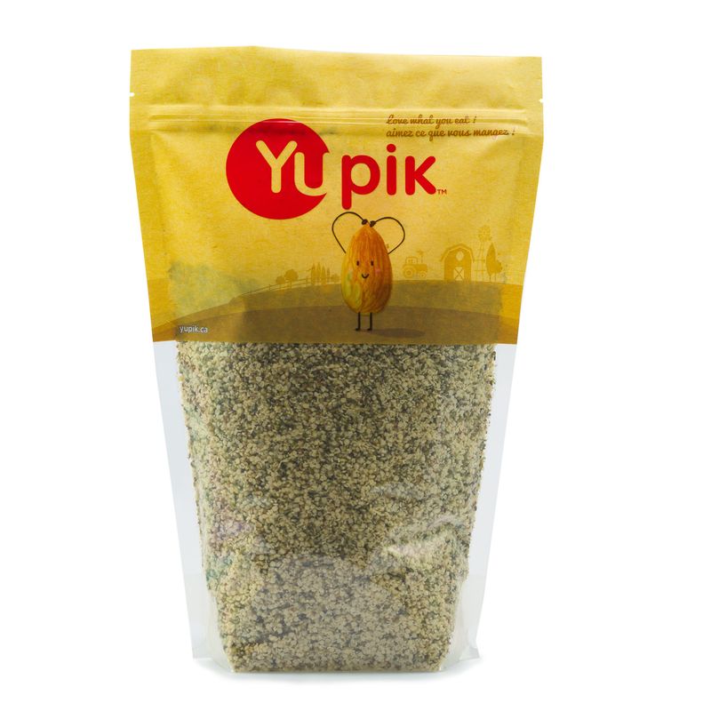 Yupik Canadian Hulled Hemp Seeds, 2.2 lb (35.2 oz), Gluten-Free, Kosher, Vegan, Raw Seeds, Shelled Hemp Hearts, Salt-Free, Source of Omega-3 Omega-6, Plant-Based Protein, Ideal for Topping Baking