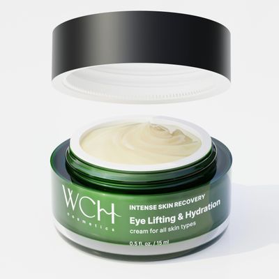 WCH Cosmetics Eye Cream for Dark Circles - Anti Aging Under Eye Treatment for Wrinkles Puffiness - Ceramide Eye Cream for Bags Under Eyes - Intense Skin Recovery - 0.5 fl. oz. 15 ml