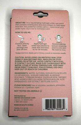 nu-pore Revitalizing Gel Eye Strips, 2 Pairs
