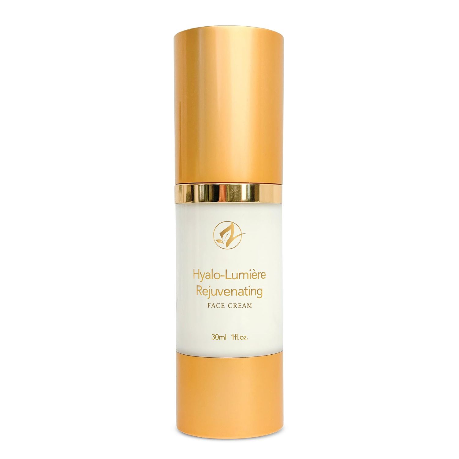 Zatural Hyalo-Lumire Rejuvenating Luxurious Face Cream Lift, Tone, Tighten, Vitamin C Moisturizer, Hyaluronic Acid, Vegetable Collagen