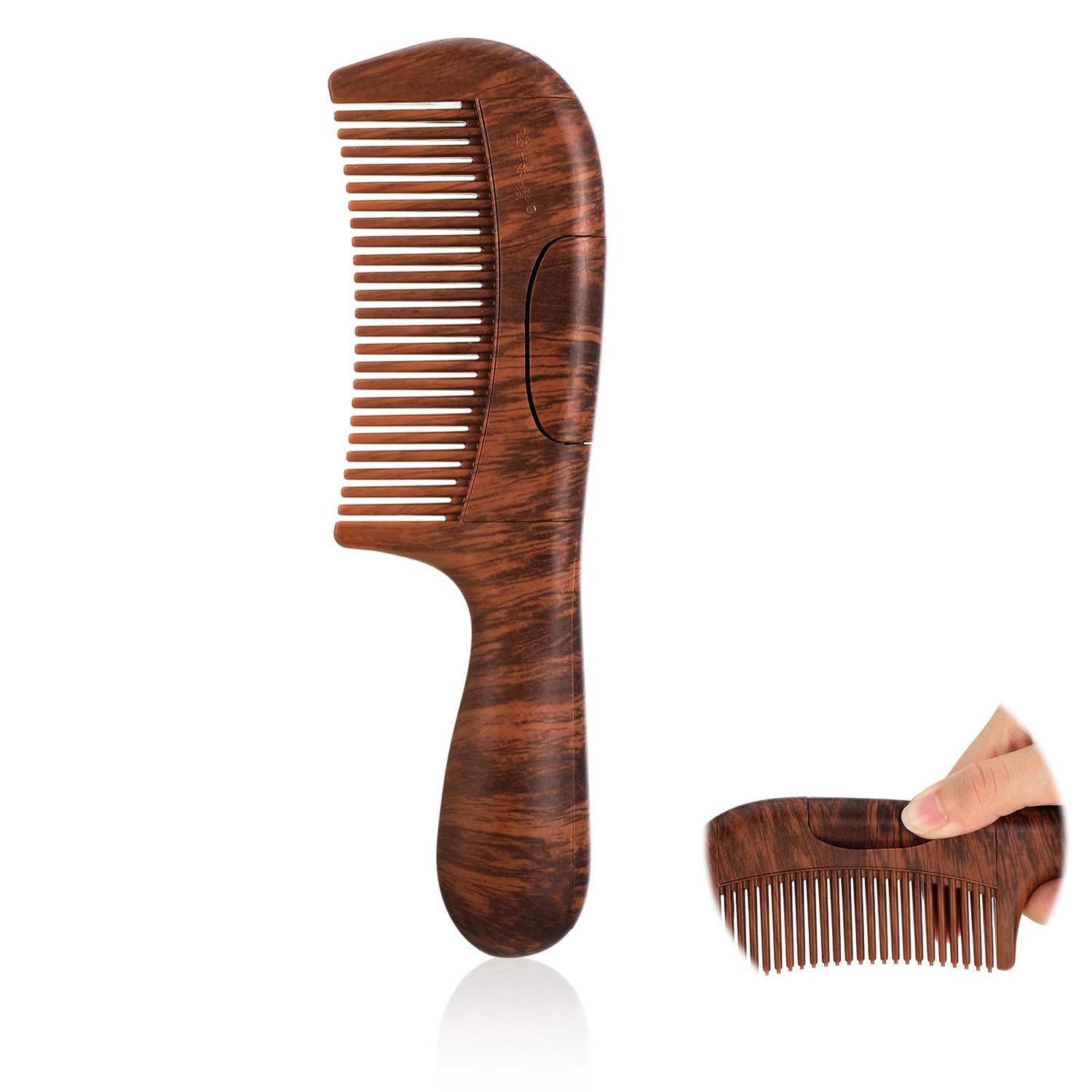 Tyqour Detoxing Comb for Scalp Dandruff Removal Massage Detoxing Dry Scalp Comb Revolutionary Design for Healthier Scalp and Hair Quality, Anti-Dandruff Brush
