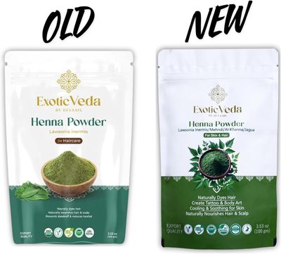 Henna Hair Care Powder 3.53 Oz, 100 Pure Natural Hair Color, Cleans Nourishes Hair Roots And Provides Natural Shine