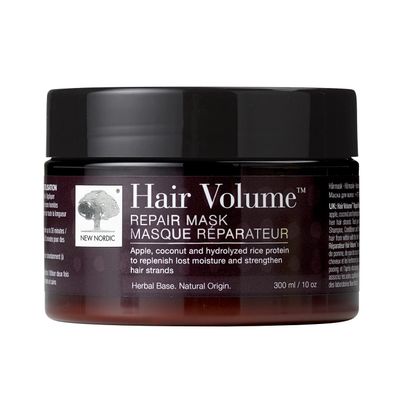NEW NORDIC Hair Volume Repair Mask for Dry Damaged Hair Natural Growth, Rebuild Moisture Balance, Volumize Strengthen, 10 oz