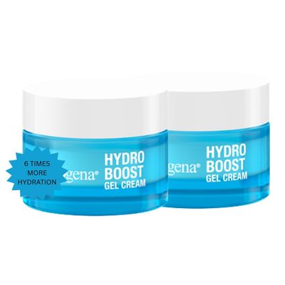 Hydro Boost Gel Cream Face Moisturiser 50ml1.75oz (2 PACK) Formulated with Hyaluronic Acid, Suitable for Dry Skin 6 Times more Hydration