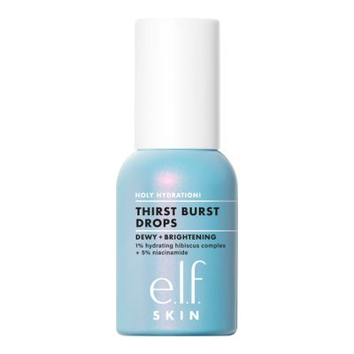 e.l.f. SKIN Holy Hydration! Thirst Burst Drops, Serum For A Radiant Complexion Instantly Over Time, Made With Hyaluronic Acid, Vegan Cruelty-Free