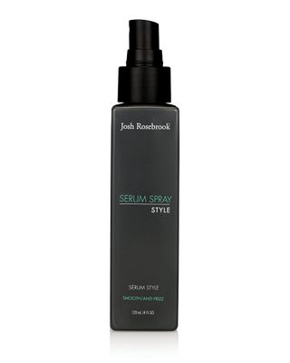 Josh Rosebrook Serum Spray - anti-frizz, wave and curl smoothing and defining hair styling spray that also performs as a nourishing, herbal-active scalp treatment - 120 mL - 4 Oz