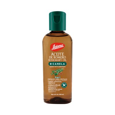Jaloma Rosemary Cinnamon Oil, 3 in 1 Forumula to Cleanse, Strengthen, and Revitalize Hair, 4 FL Oz Bottle