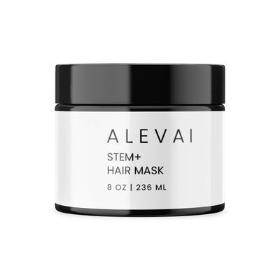 Alevai Stem Hydrating Hair Mask for Damaged, Curly, and Color-Treated Hair Deep Conditioning for Growth Sulfate, Paraben, and Phthalate-Free Vegan