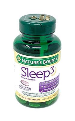 Nature&#39;s Bounty Sleep3 10mg. Melatonin, 120 Tablets