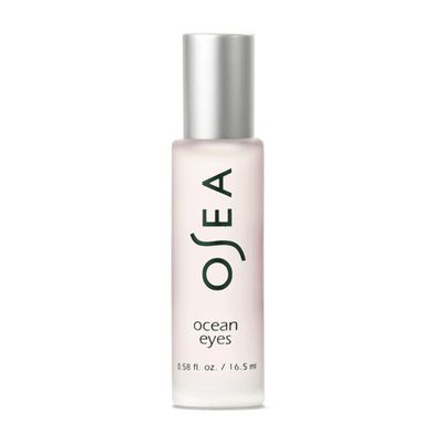 OSEA Ocean Eyes Age-Defying Eye Serum - For Dark Circles, Puffiness - Cooling Roller Ball Applicator - Hyaluronic Acid, Peptides - Clean Skincare - Vegan Cruelty-Free Anti-Aging Under Eye Treatment