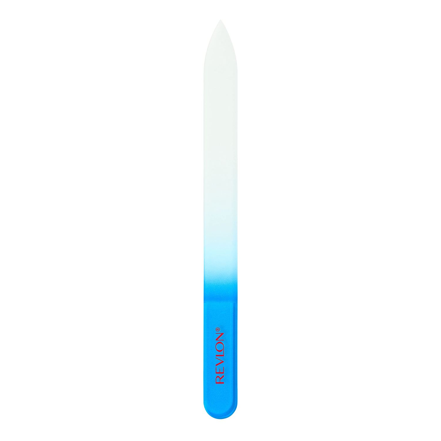 Revlon Glass Nail File, Manicure Tool for Shaping Natural Fingernails, Self-Cleaning with Bacteria Shield Technology, 1 Count