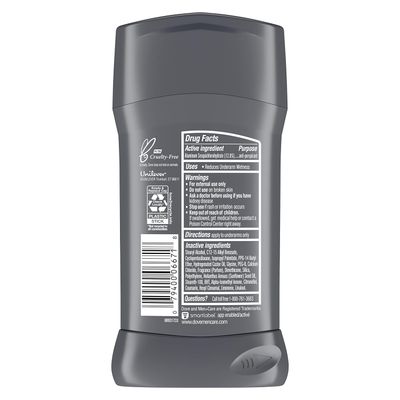 Dove MenCare Antiperspirant Deodorant 48-hour sweat and odor protection Clean Comfort Antiperspirant for men formulated with vitamin E and Triple Action Moisturizer 2.7 oz pack of 3