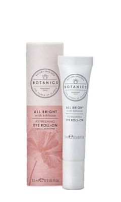 All Bright with hibiscus, refreshing eye roll on for all skin types