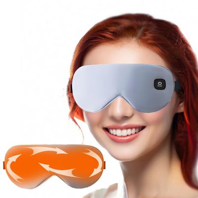 Cordless Heated Eye Mask, Washable Heat Eye Compress for Stye Dry Eye Heating Pad Warm Eye Mask for Eye Fatigue Stye Sinus Blepharitis MGD Birthday Gifts for Women (Warm -Blue)