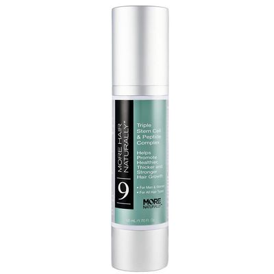 More Hair Naturally 9: Advanced Stem Cell Therapy For Thinning Hair. Helps Promote Healthier, Thicker and stronger hair growth