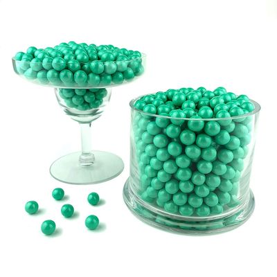 Color It Candy Shimmer Turquoise Sixlets 2 Lb Bag - Perfect For Table Centerpieces, Weddings, Birthdays, Candy Buffets, Party Favors.