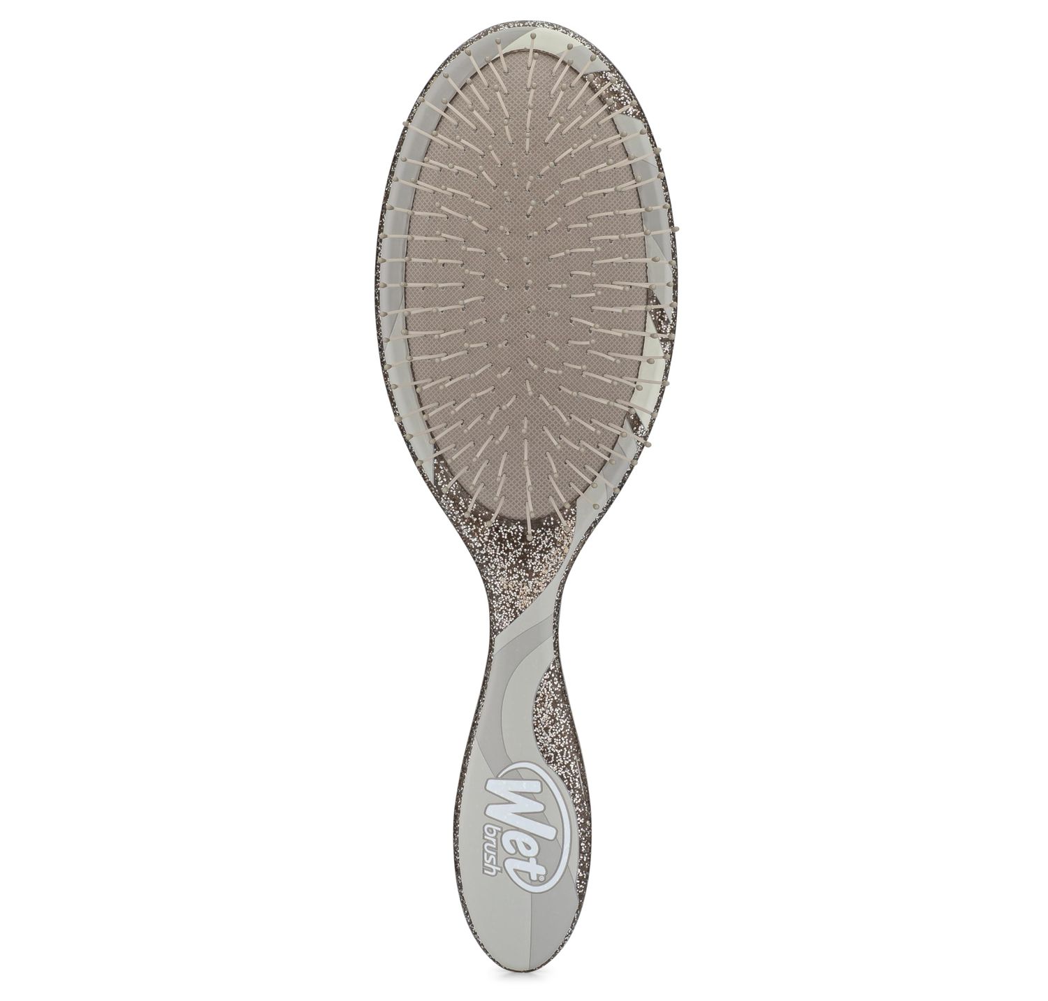 Wet Brush Original Detangler Hair Brush, Neutral (Glitter Vortex) - Ultra-Soft IntelliFlex Bristles - Detangling Brush Glides Through Tangles For All Hair Types (Wet Dry Damaged) - Women Men