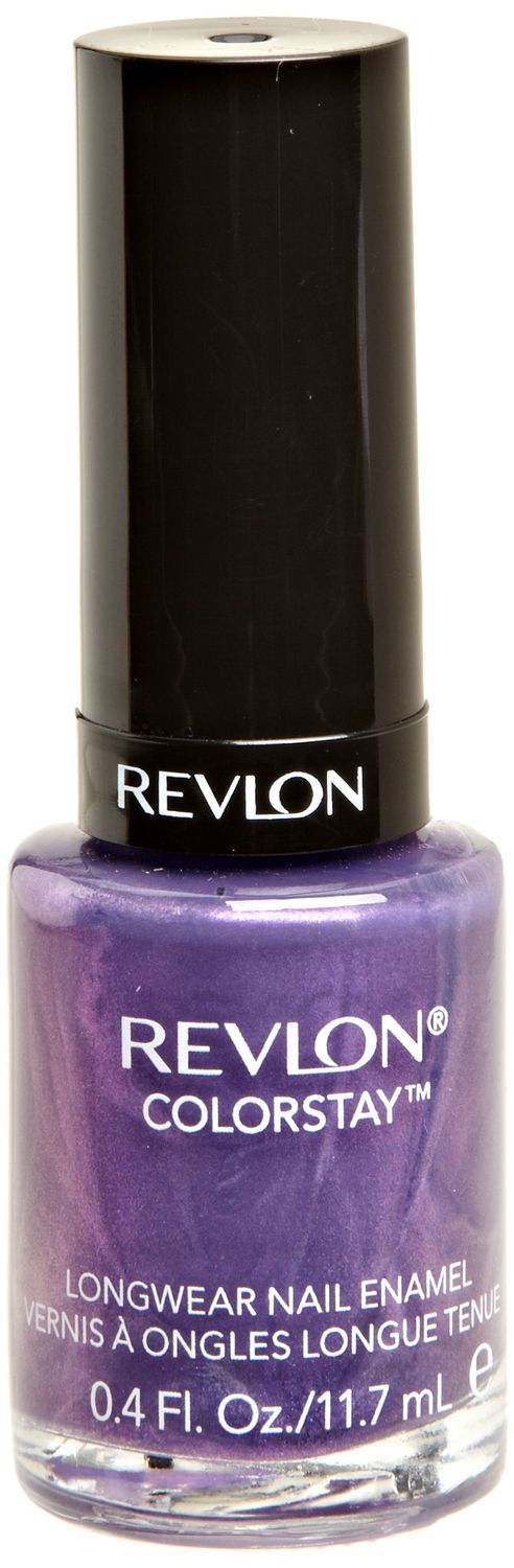 REVLON Colorstay Nail Enamel, Amethyst, 0.4 Fluid Ounce