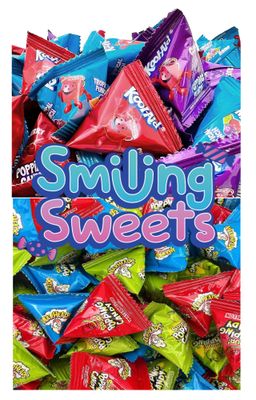 War Head and Cool Aid Popping Candy Variety Pack - Pack of 80 Pouches - 40 Cool Aid Popping Candy Pouches and 40 War Head Popping Candy Pouches - Smiling Sweets