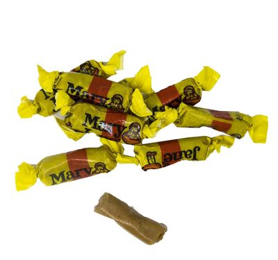 YANKEETRADERS Classic Peanut Molasses Bite sized Candy, Mary Janes, 2 Pound, Bite Sized